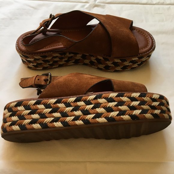 Coach sandals platforms/wedges size 11 - Picture 6 of 15